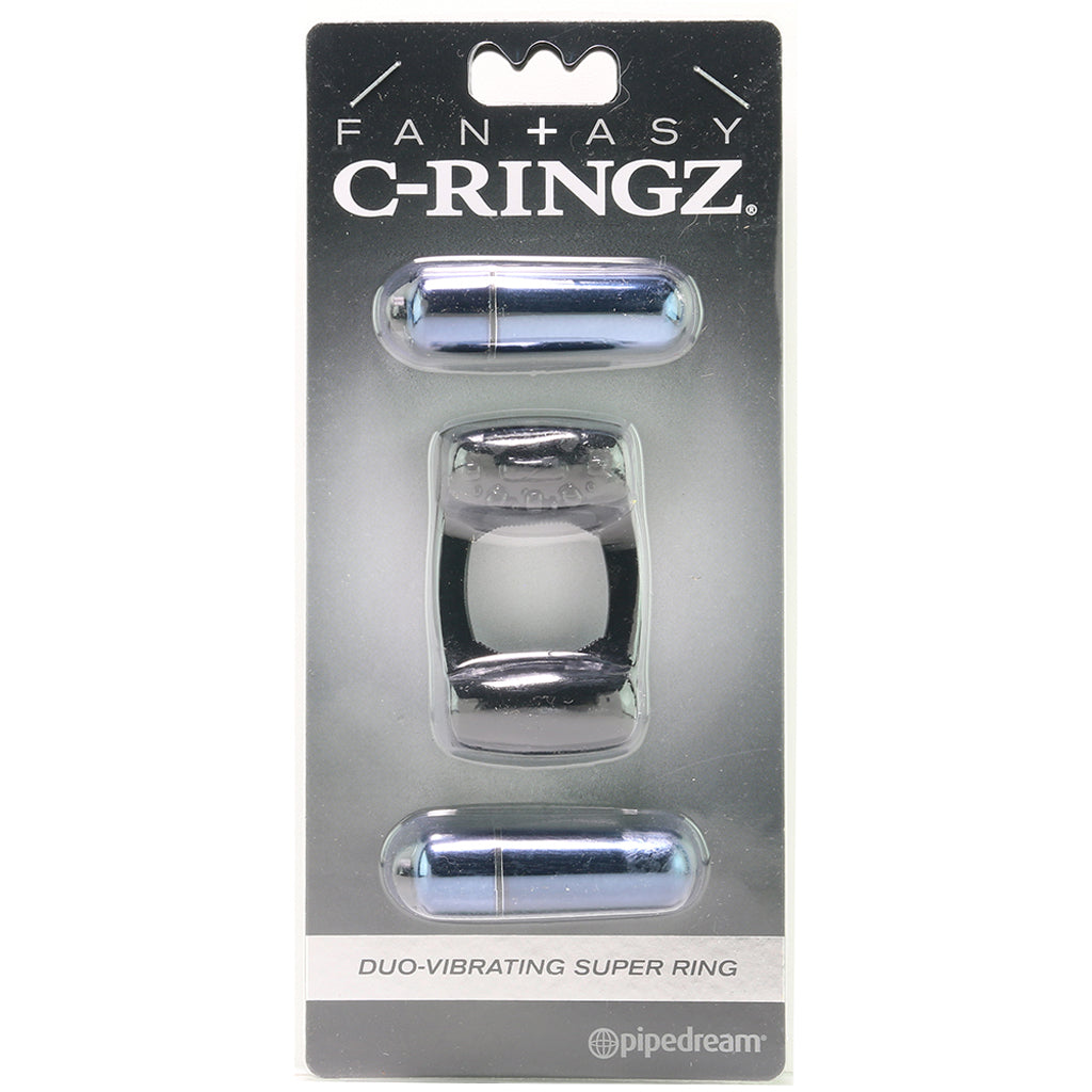 Duo-Vibrating Super Ring in Black - Image 6