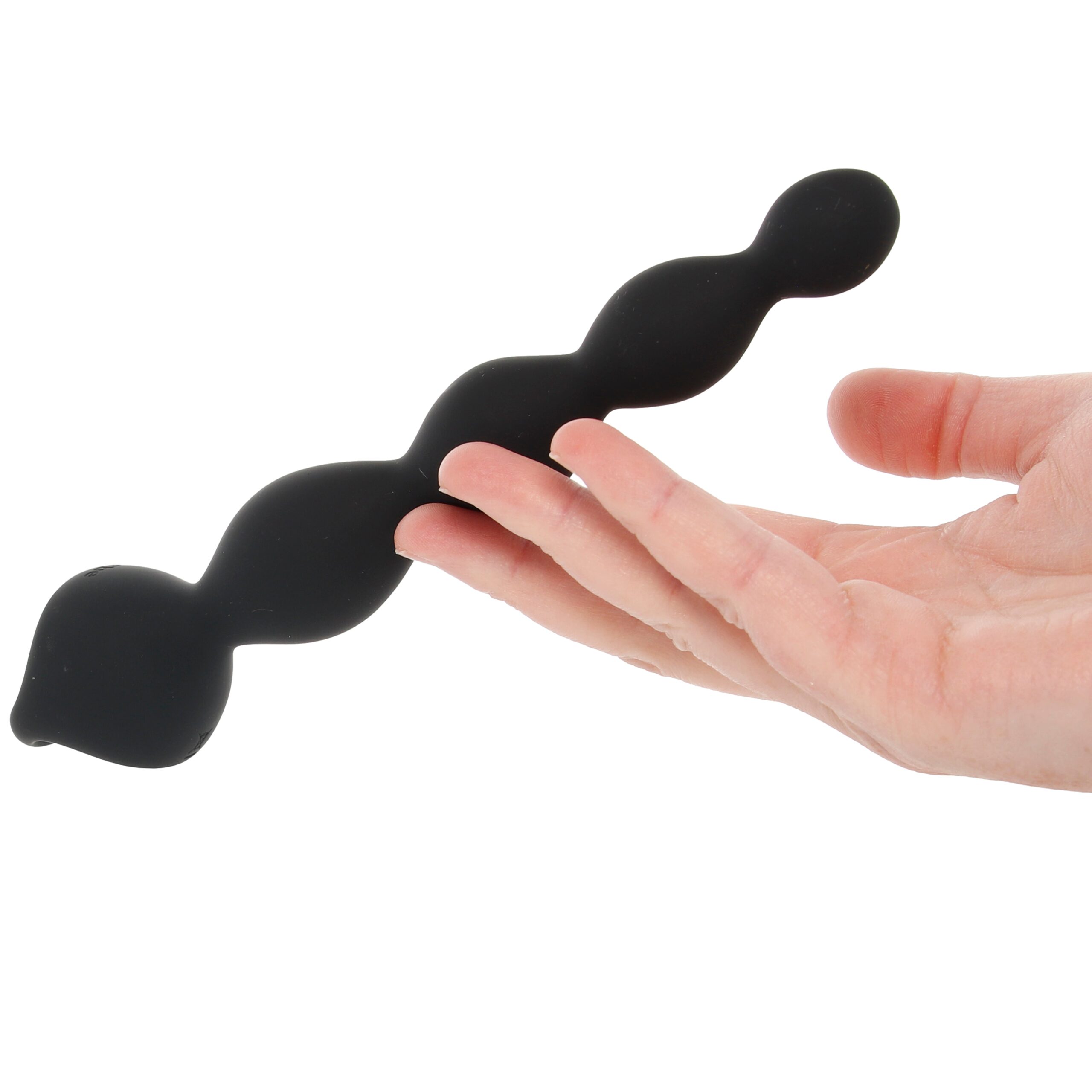 b-Vibe 6.5 Inch Vibing Silicone Anal Beads - Image 4