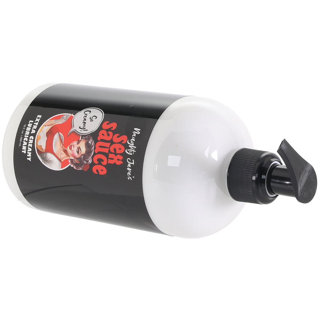 Naughty Jane's Sex Sauce Extra Creamy Lubricant in 16oz/488 - Image 2