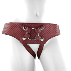 Her Royal Harness The Regal Empress in Red