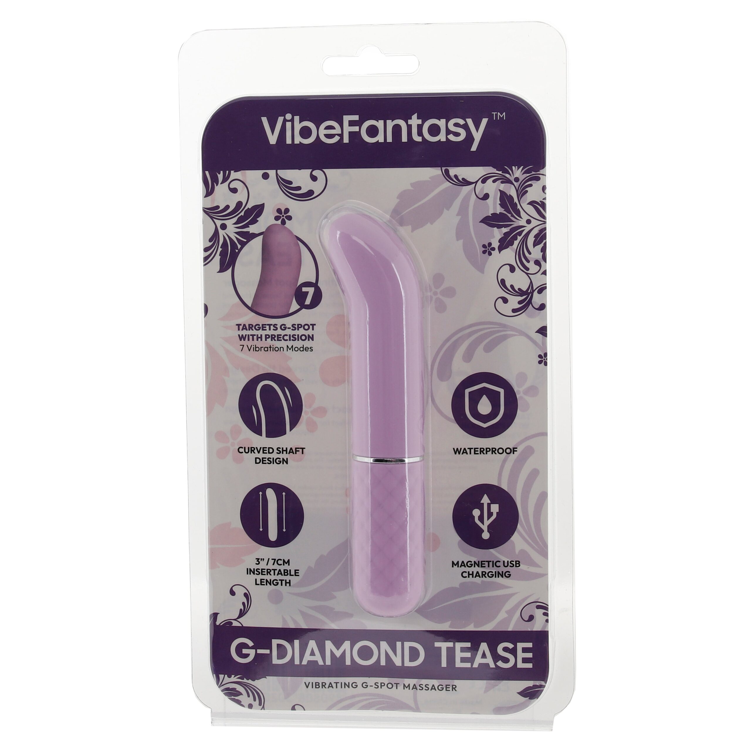 VibeFantasy G-Diamond Tease Mini G-Spot Vibe - Image 9
