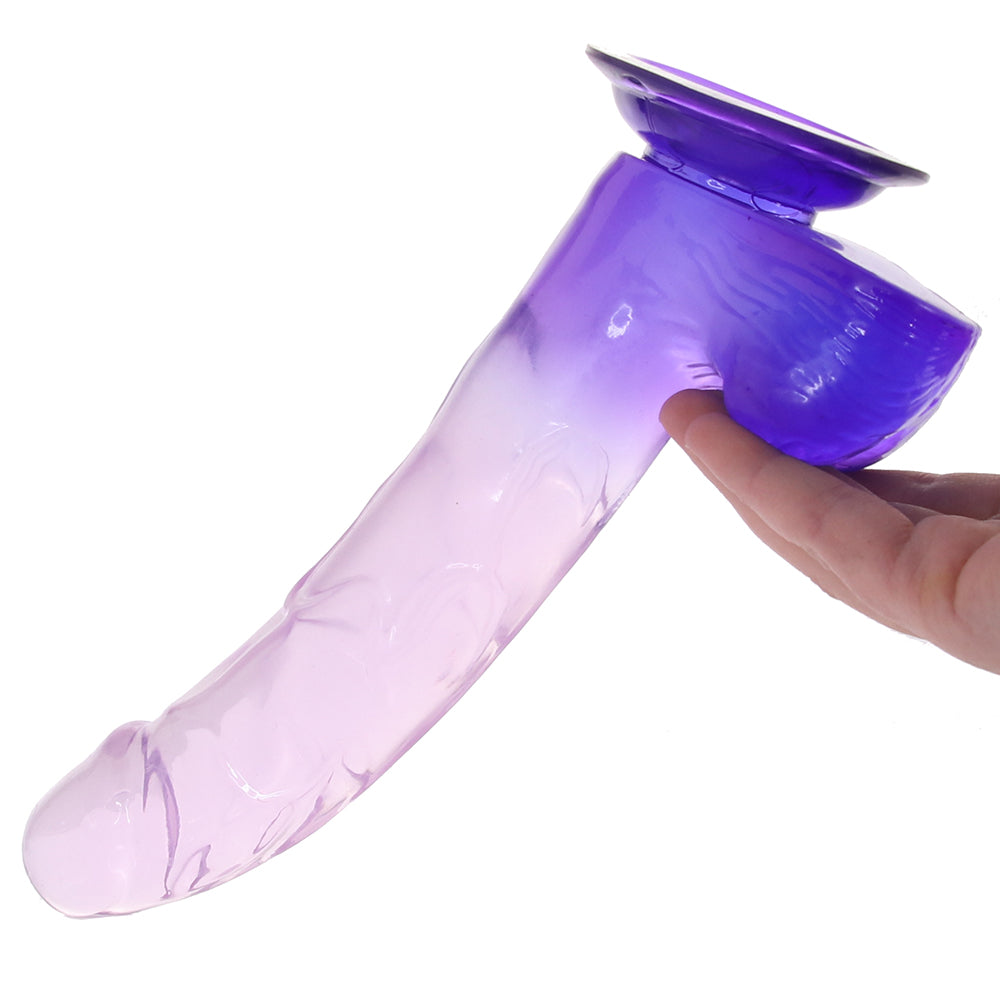 King Cock 9 Inch Ballsy Dildo in Purple - Image 4