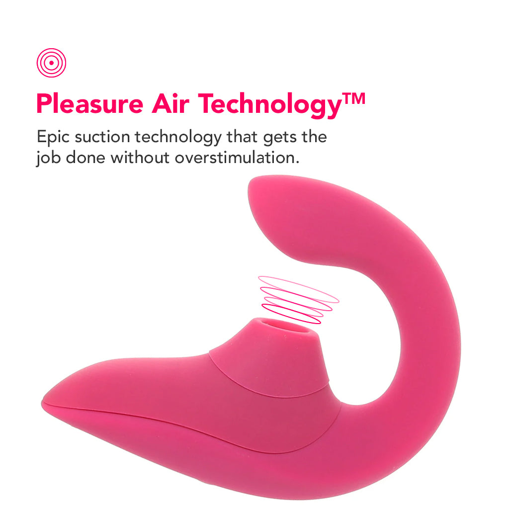 Womanizer Blend Dual Stimulator in Pink - Image 3