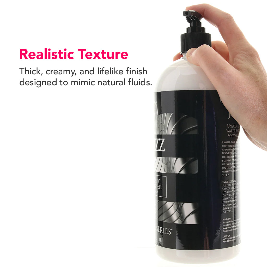 Master Series Jizz Unscented Lubricant in 34oz/1L - Image 4
