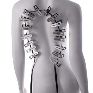 Edge Body Zipper Clothes Pin Set