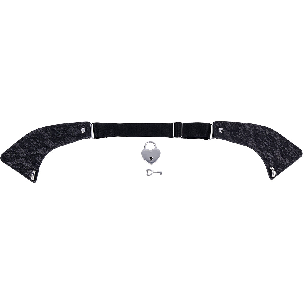 S&M Heartbound Lace Day Collar - Image 5