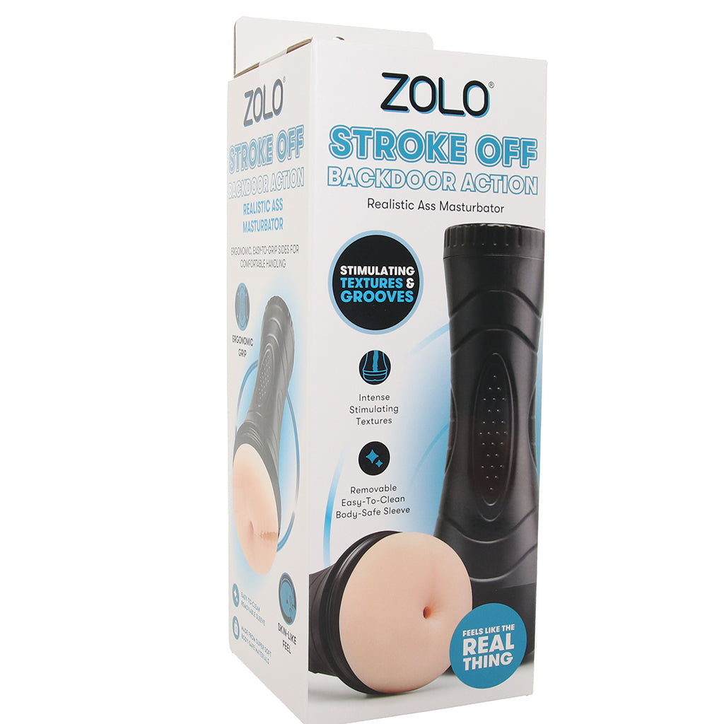 Zolo Stroke Off Backdoor Action Ass Stroker - Image 9
