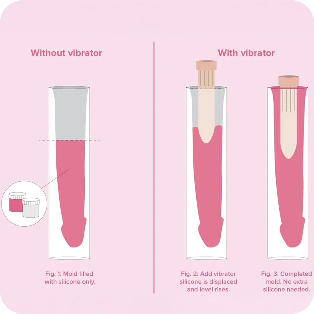Clone-A-Willy Vibrator Kit in Light Skin Tone - Image 7