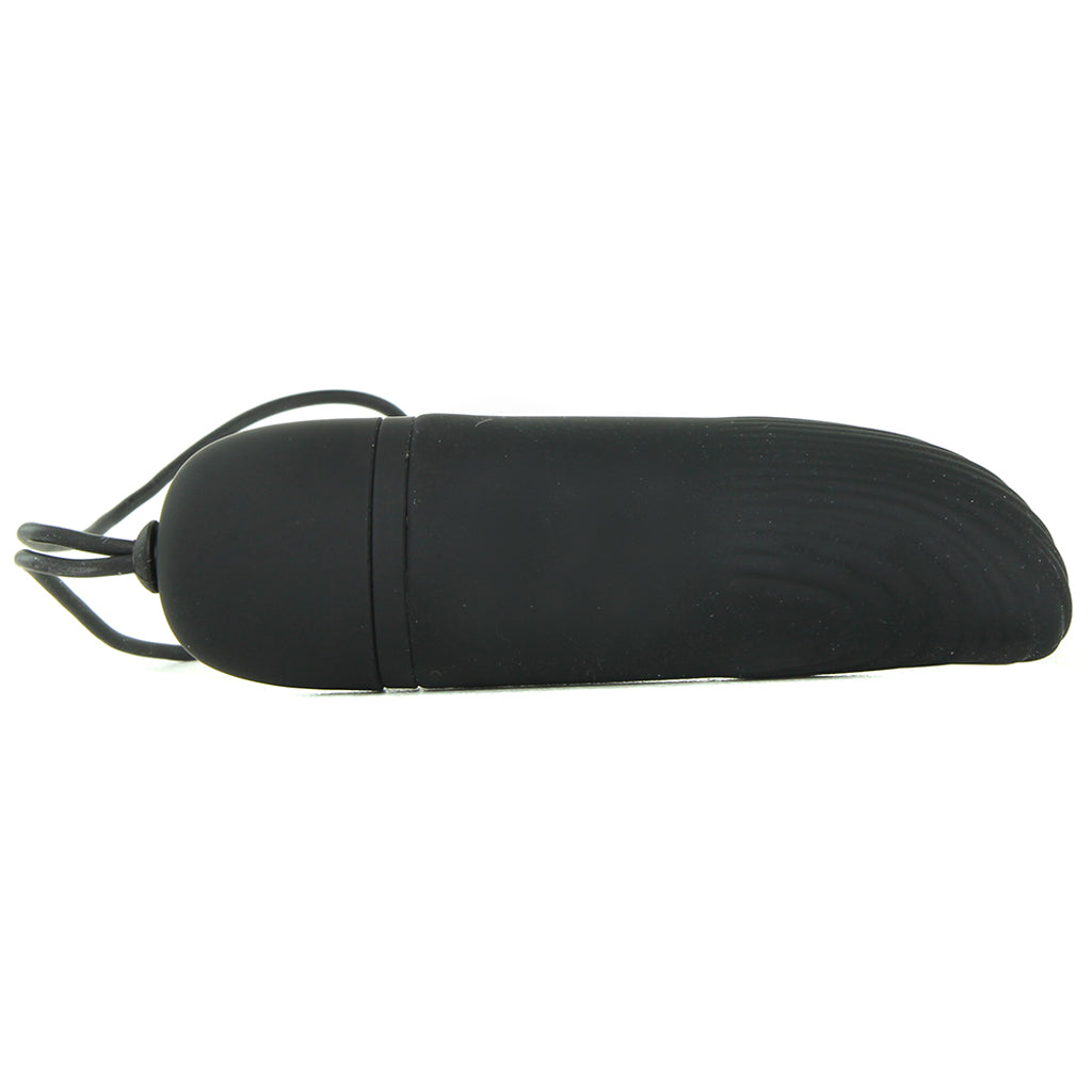 Silicone Remote Ridged G Vibe in Black - Image 5