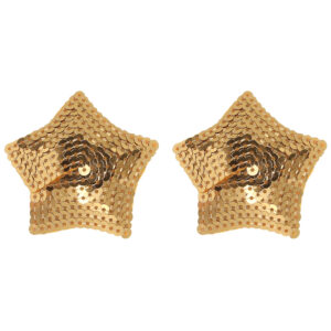 Nipple Couture Gold Sequin Star Covers