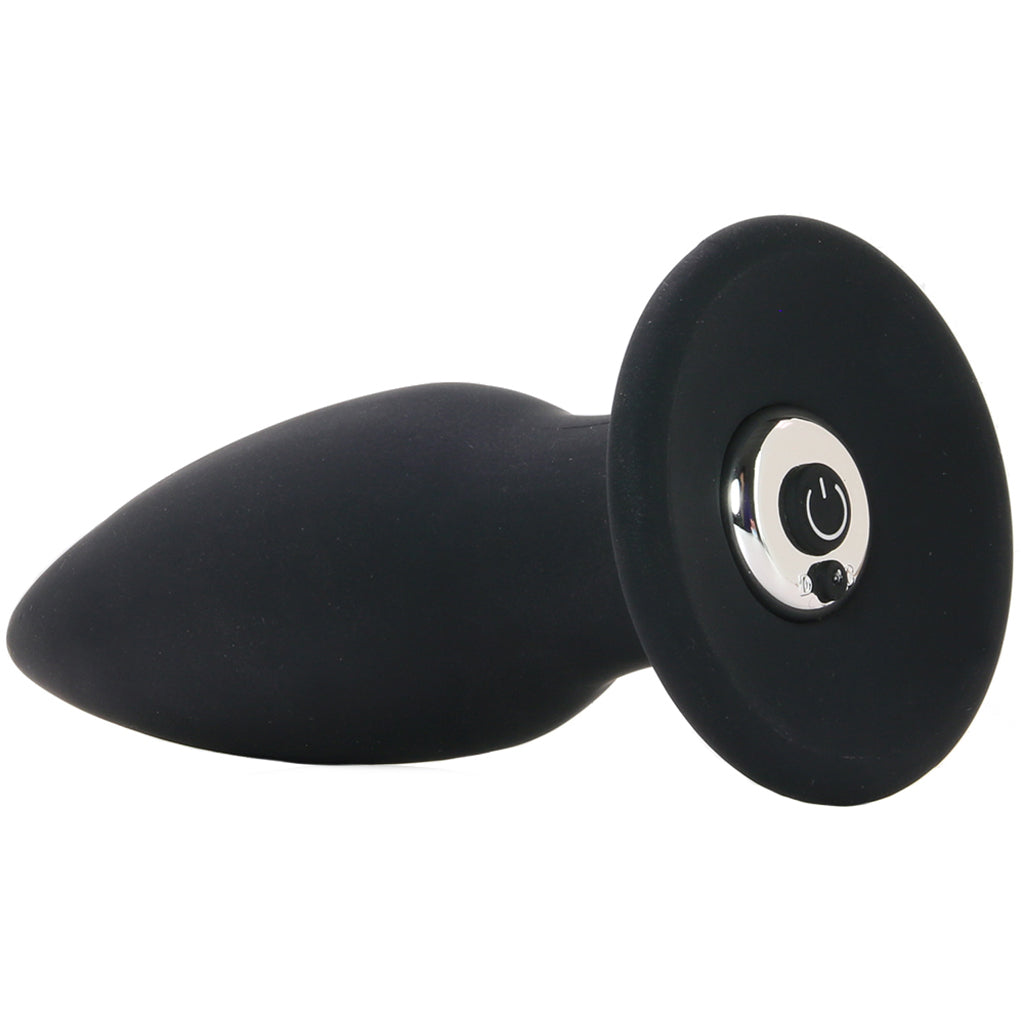 Small Rechargeable Anal Plug in Black - Image 5