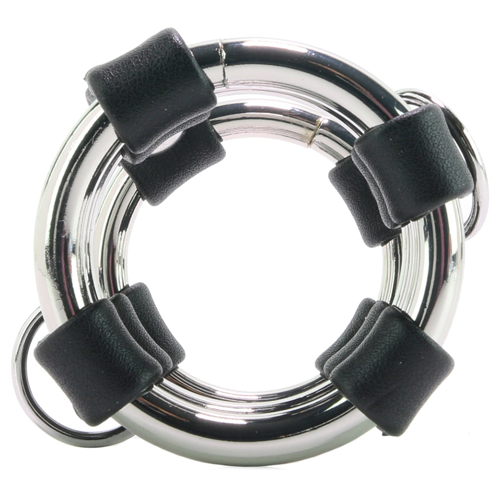 Locking Ball Stretcher, C-Ring & 3-Ring Cock Cage - Image 5